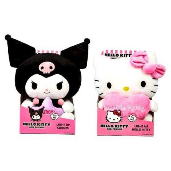 Hello Kitty & Kuromi Light Up Plush