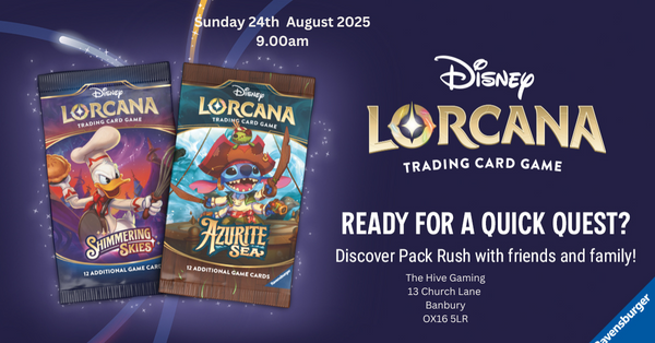 The Hive Gaming Lorcana Summer Pack Rush
