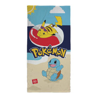 Pokémon Towel Pikachu & Squirtle 70 x 140 cm