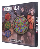 Resident Evil 4 Replica Church Puzzle Medallion Set
