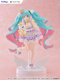 Hatsune Miku Tenitol PVC Statue Hatsune Miku Yumekawa Princess Lavender Ver. 21 cm