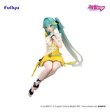 atsune Miku Noodle Stopper PVC Statue Canary Bird  14 cm