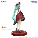 Hatsune Miku Trio-Try-iT PVC Statue Hatsune Miku Outing Dress Red Color Ver. 19 cm
