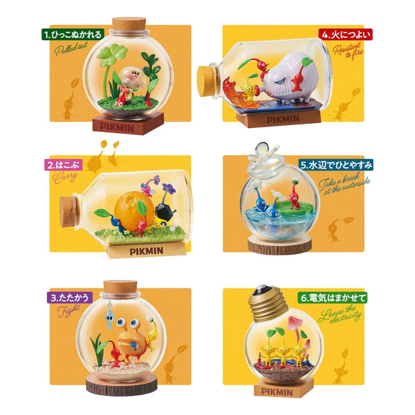 Pikmin Mini Figures 6 cm Terrarium Collection 1 Display