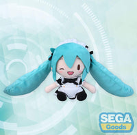 Hatsune Miku Project Diva Arcade Fuwa Petit Mini Plush Figure Miku Maid Ver. (EX)