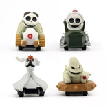 Nightmare Before Christmas Zoom Hero Pullback Vehicles with Figures